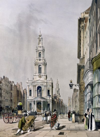 The Strand, 1842 by Thomas Shotter Boys